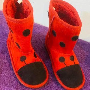 Lady Bug Winter Boots